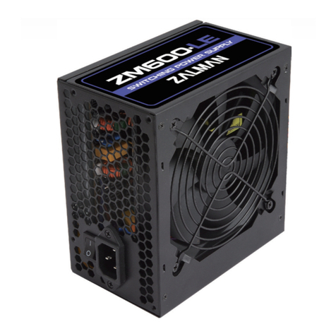 ZALMAN ZM600-LE User manual