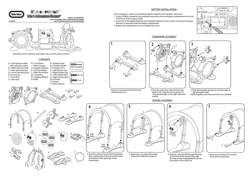 Little Tikes lil' ocean explorers manual