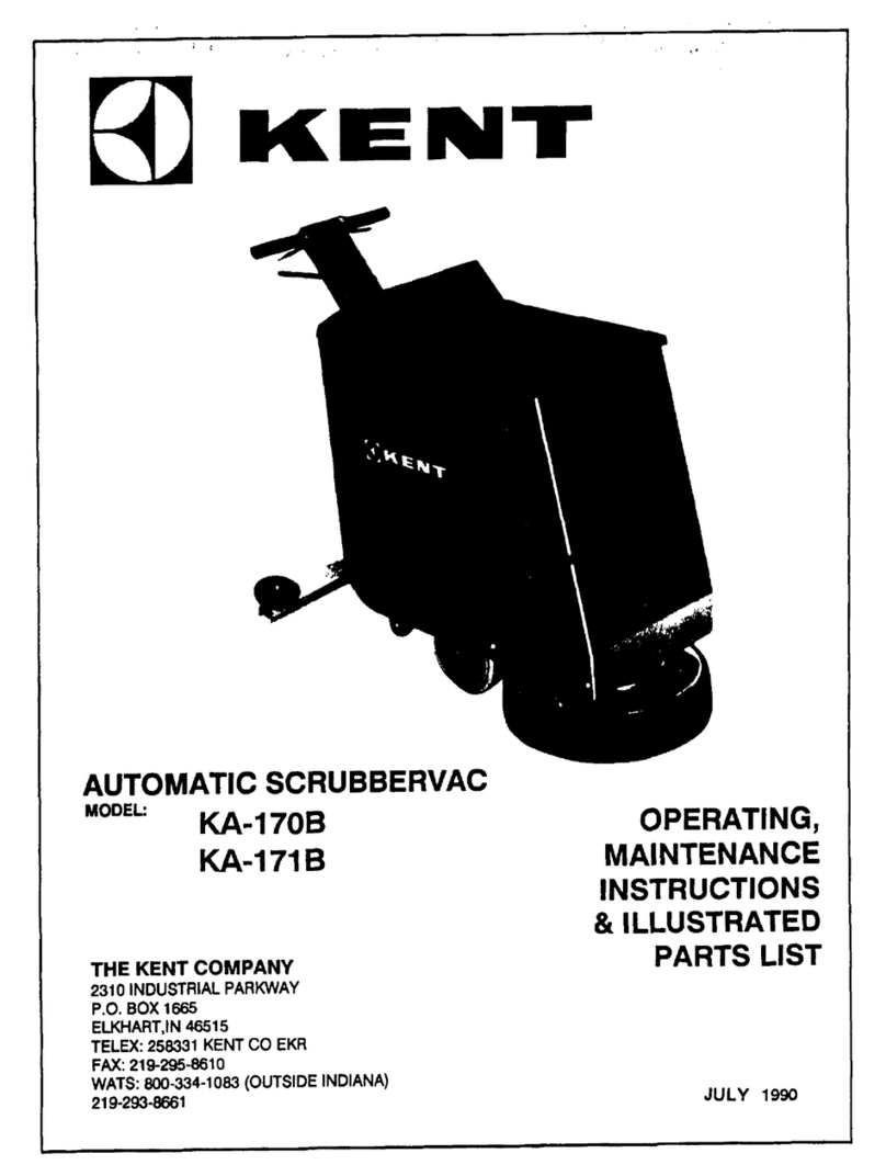 KENT KA-170 B Operating maintenance installation
