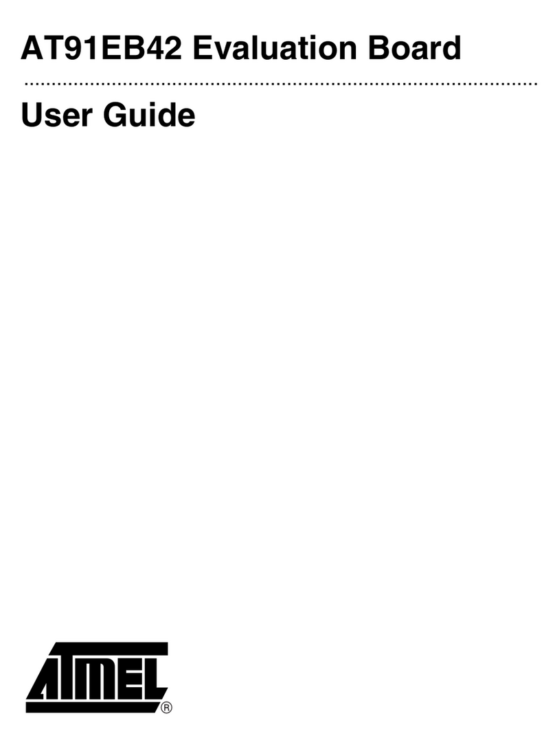 Atmel AT91EB42 User manual