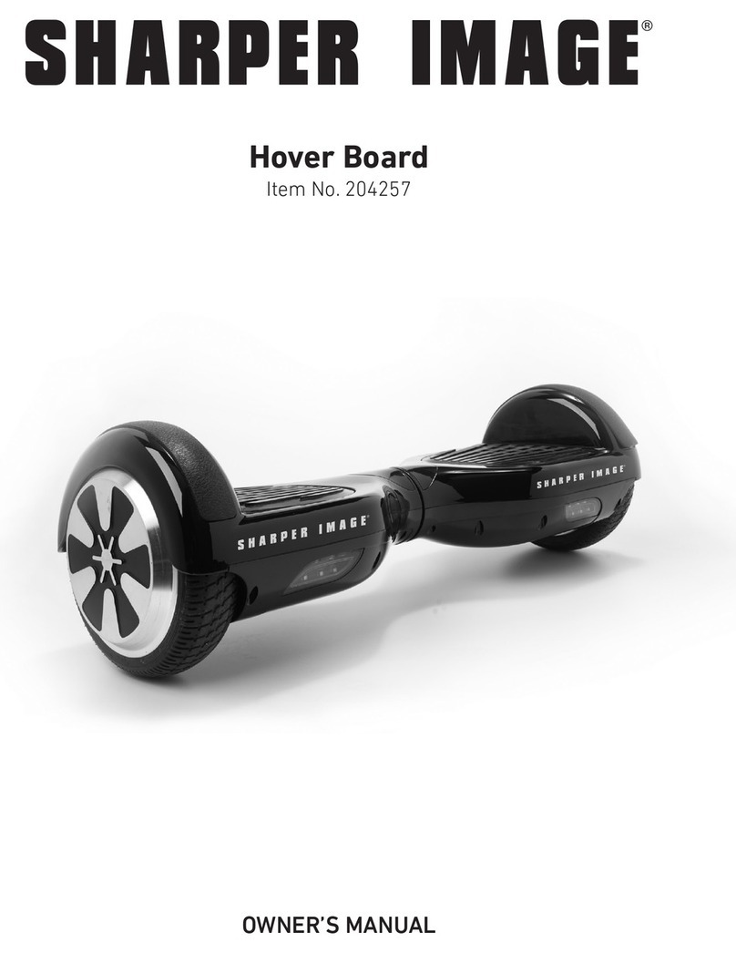 Sharper Image Hover Board owner's manual