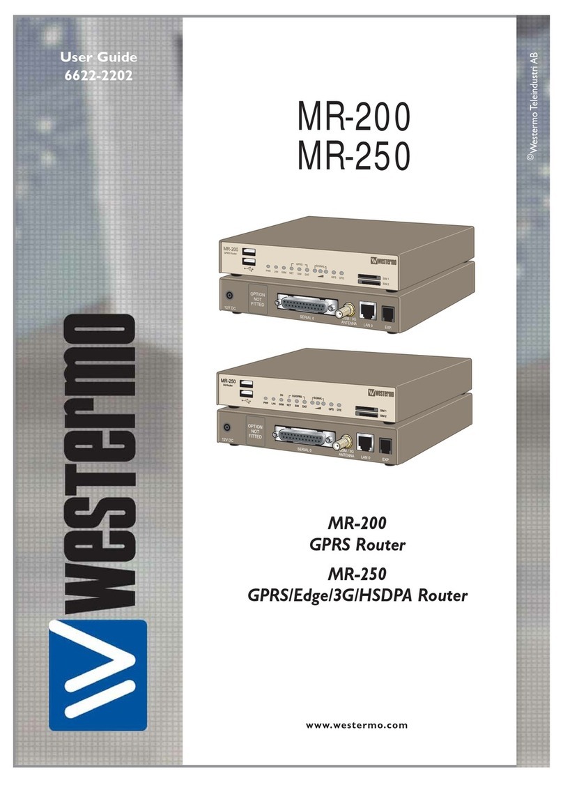 Westermo MR-200 user guide