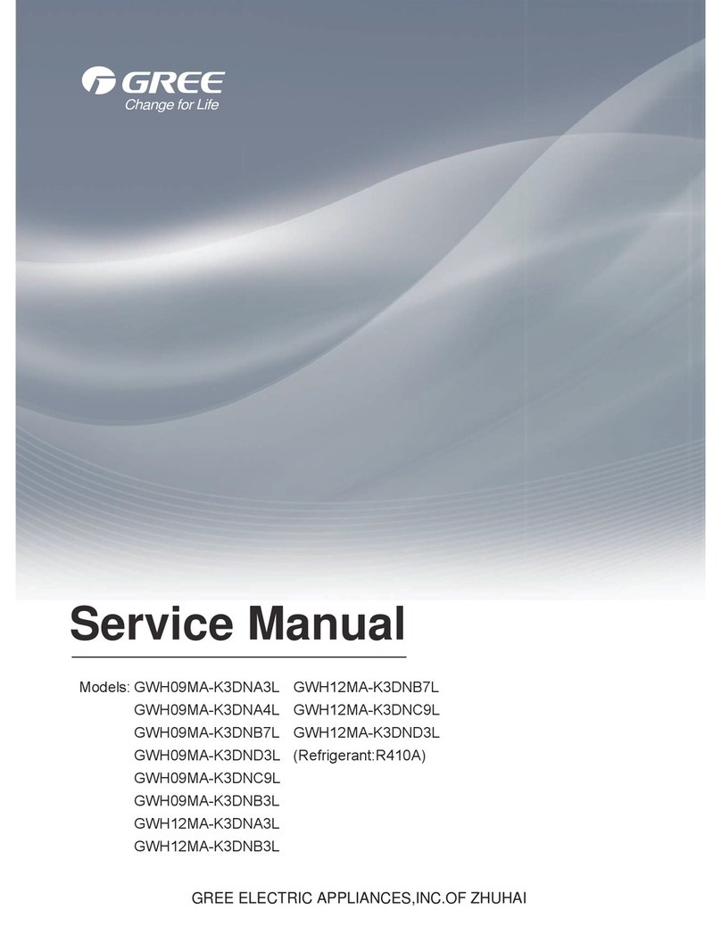 Gree GWH09MA-K3DND3L User manual
