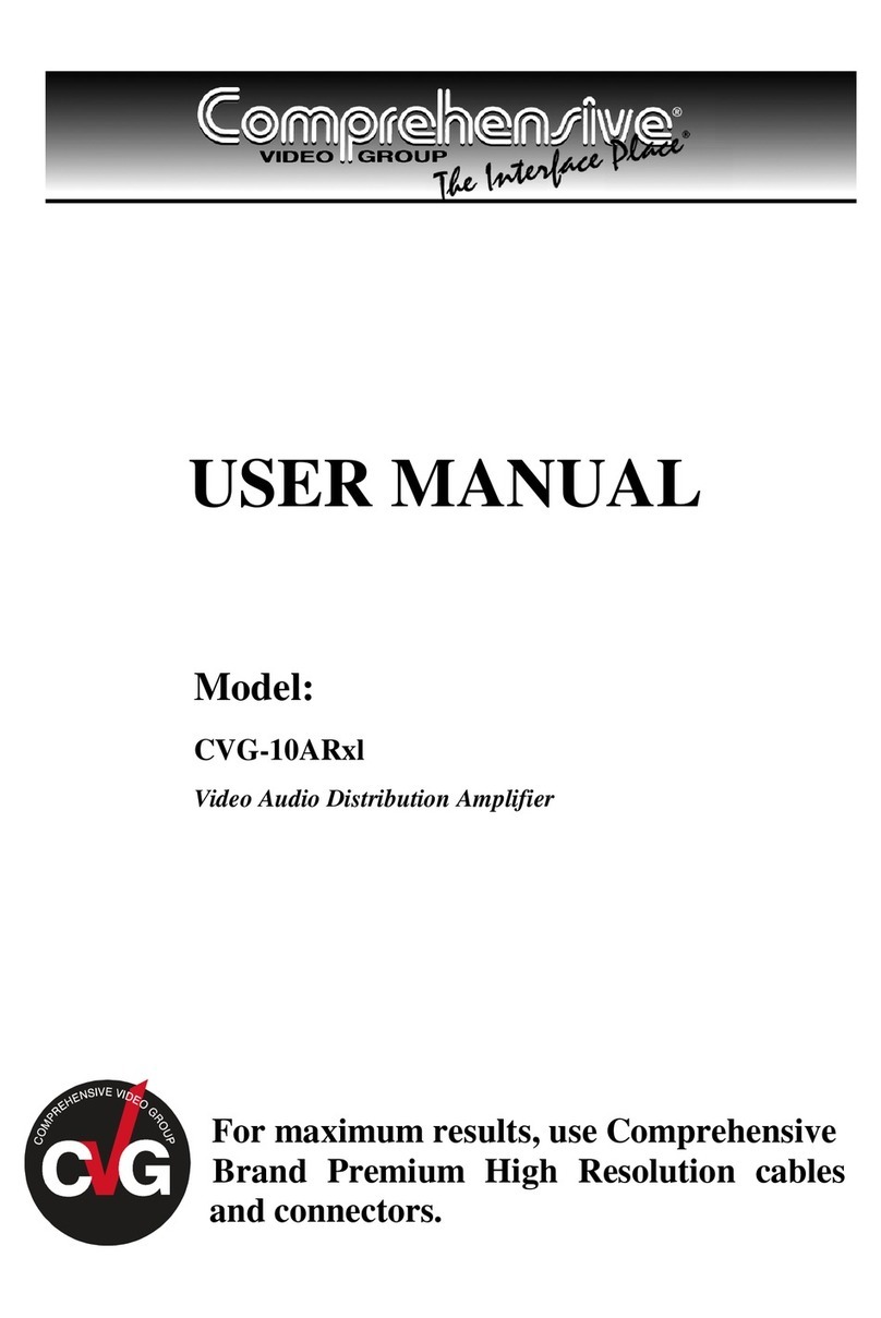 Comprehensive CVG-10ARxl User manual Comprehensive CVG-10ARxl User manual