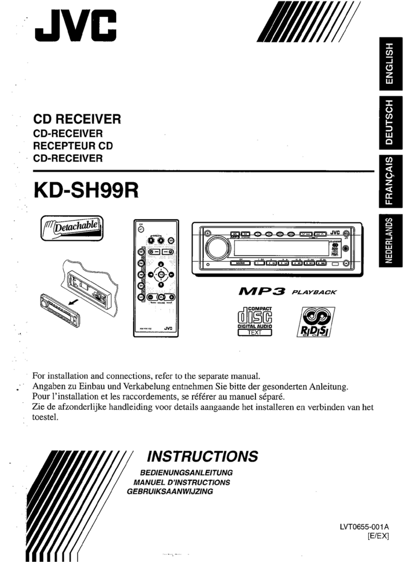 JVC KD-SH99R User manual
