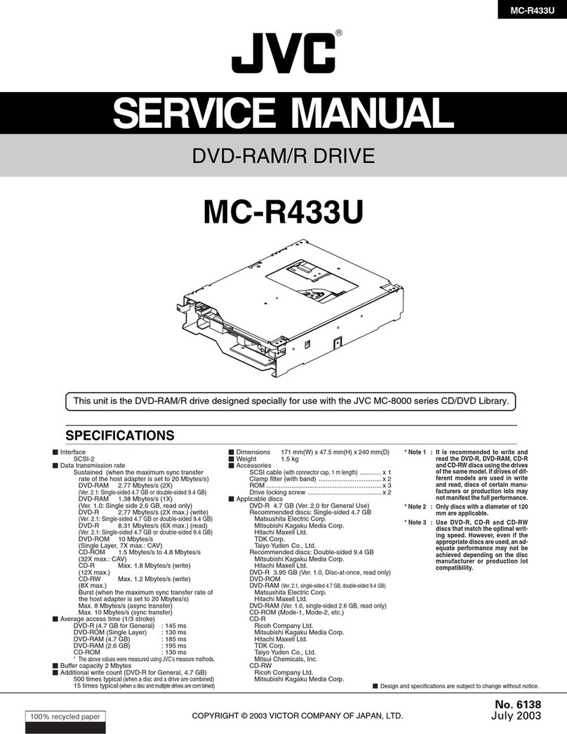 JVC MC-R433U Service manual