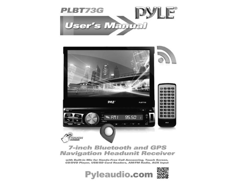 Pyle PLBT73G User manual