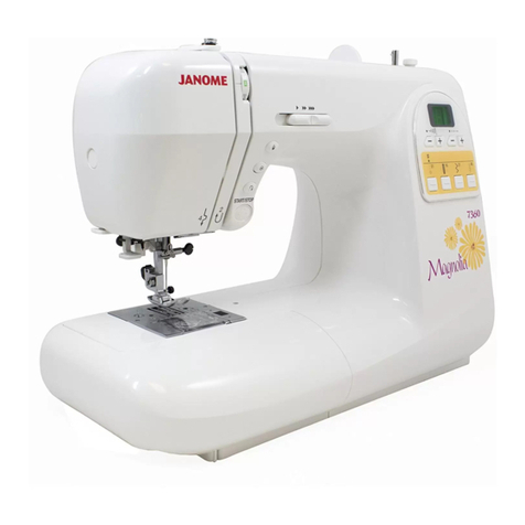 Janome Magnolia 7360 instruction manual