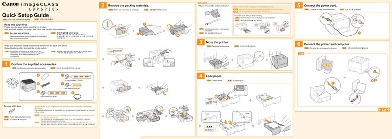 Canon imageCLASS LBP6780x User manual