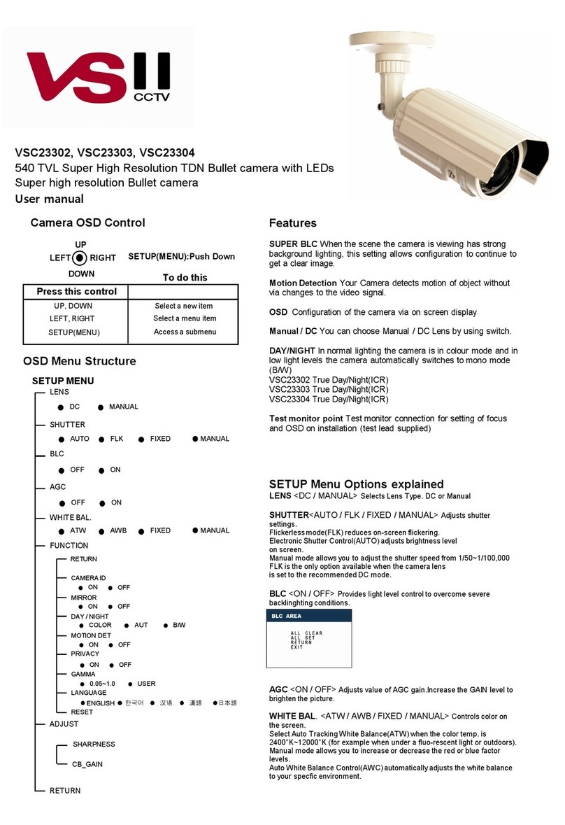 VS2 VSC23302 user manual