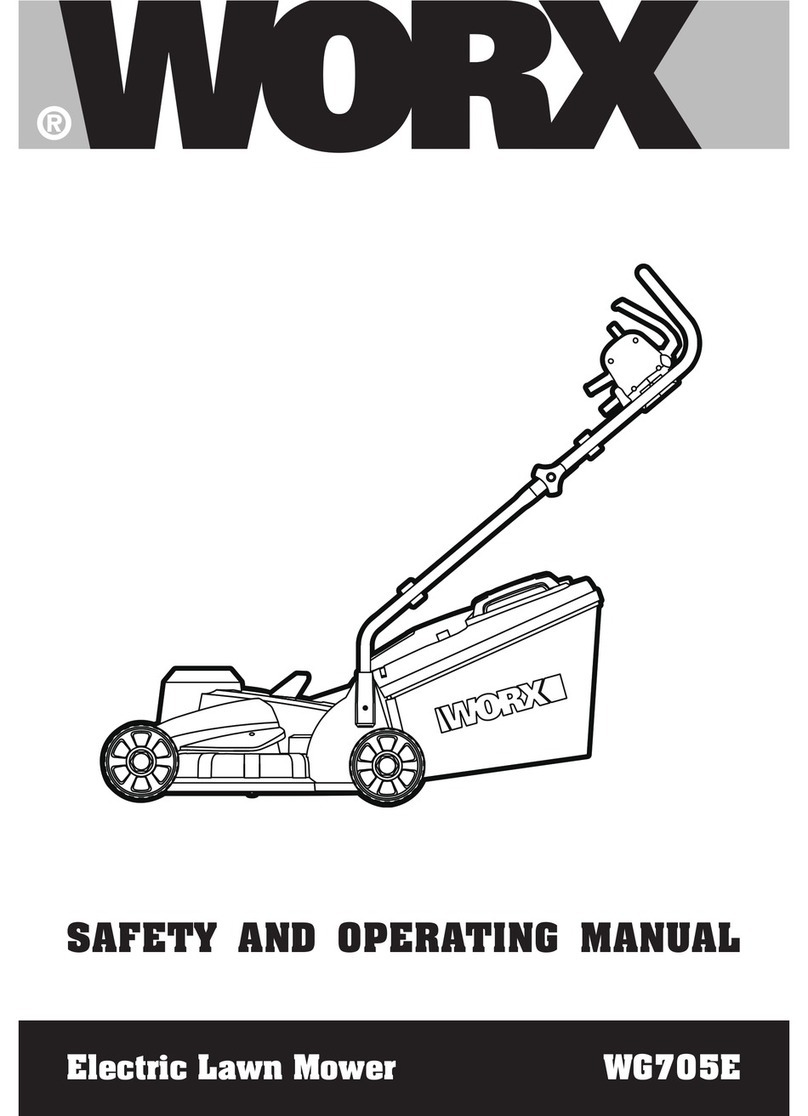 Worx WG705E Installation manual Worx WG705E Installation manual