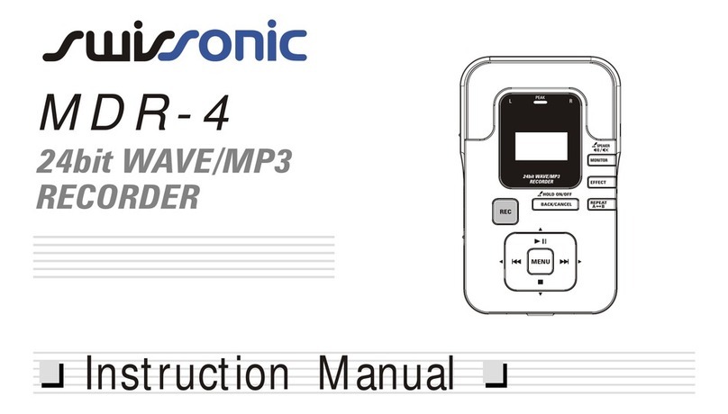swissonic MDR-4 instruction manual swissonic MDR-4 instruction manual