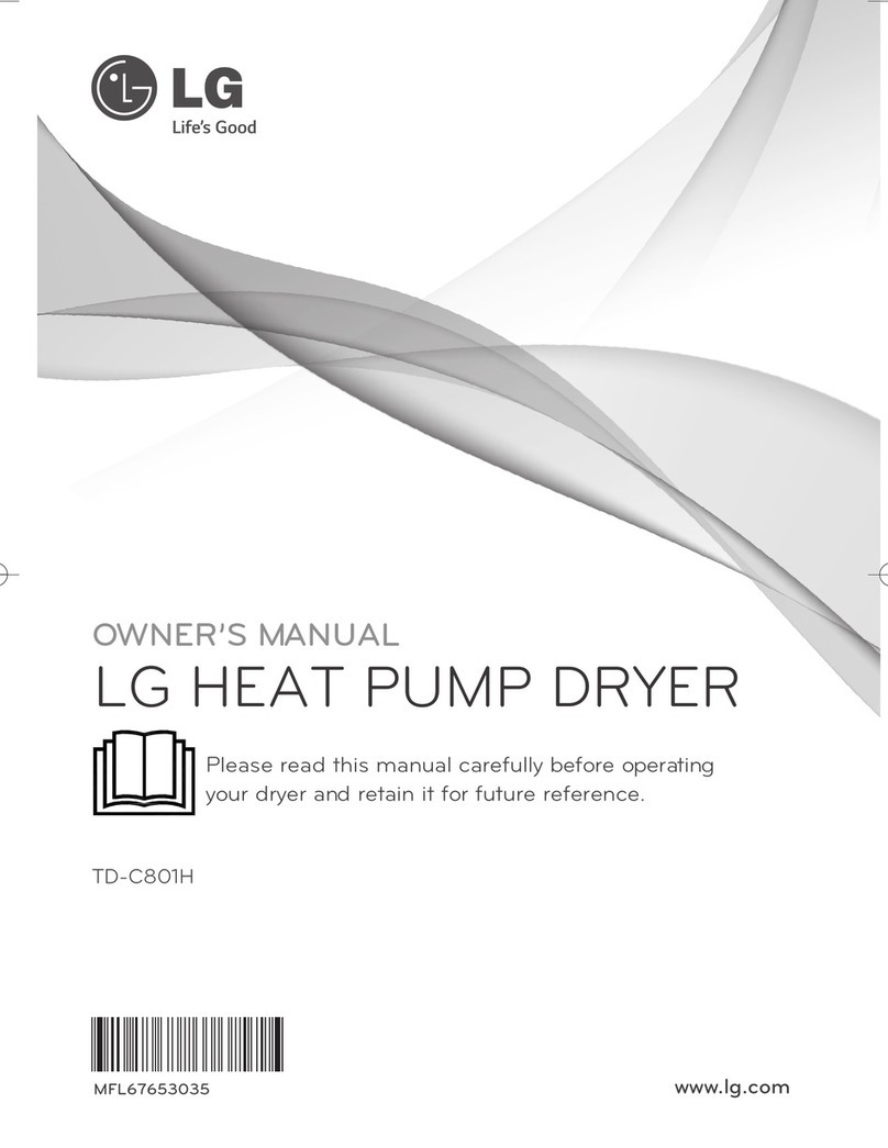 LG TD-C801H User manual
