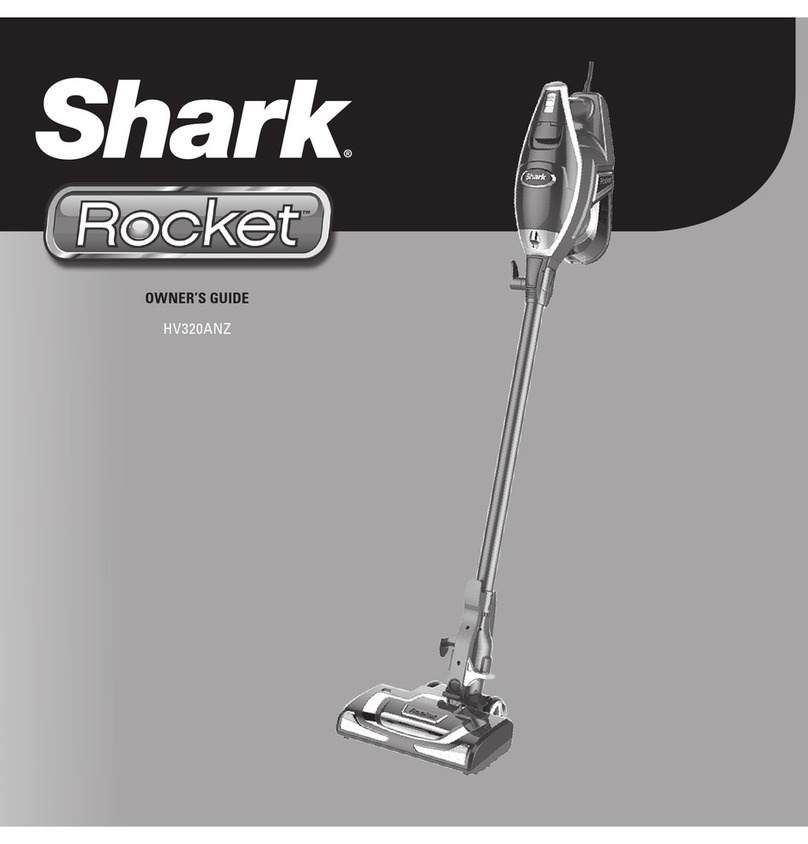 Shark Rocket HV320ANZ User manual Shark Rocket HV320ANZ User manual
