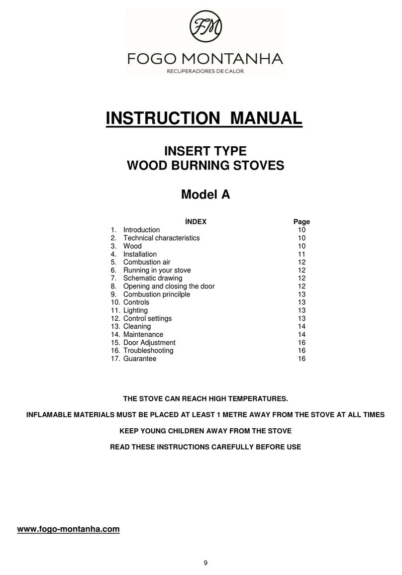 Fogo Montanha A700 instruction manual Fogo Montanha A700 instruction manual