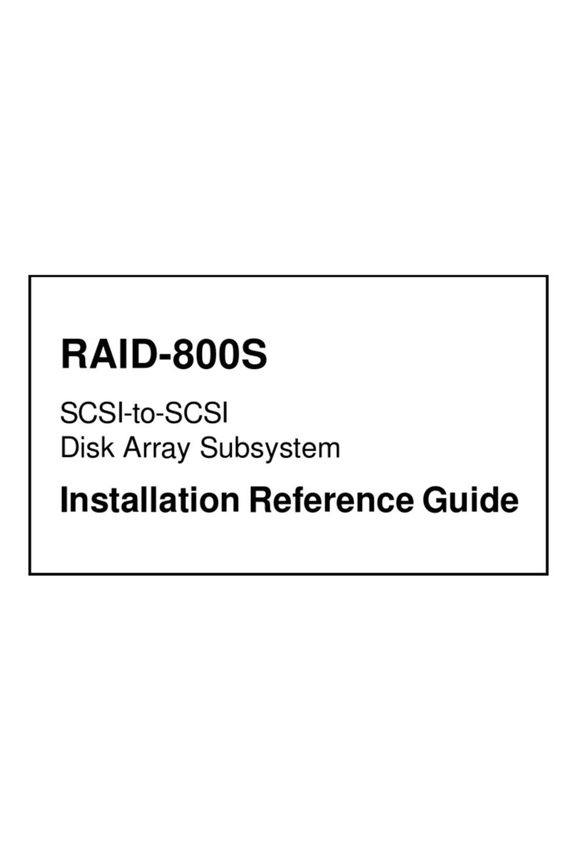 Advantech RAID-800S Installation and operating manual