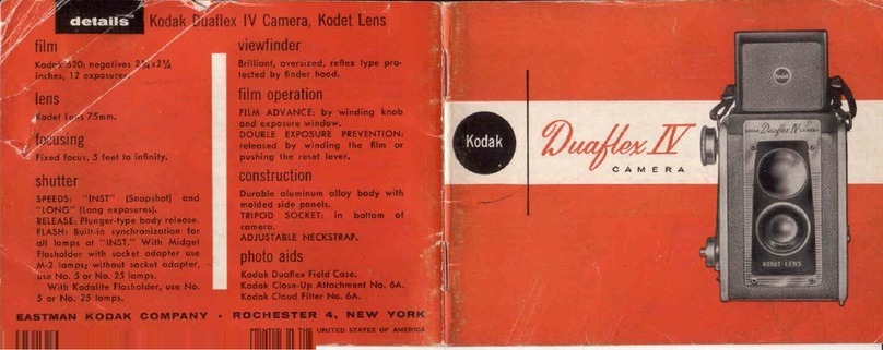 Kodak Duaflex IV User manual Kodak Duaflex IV User manual