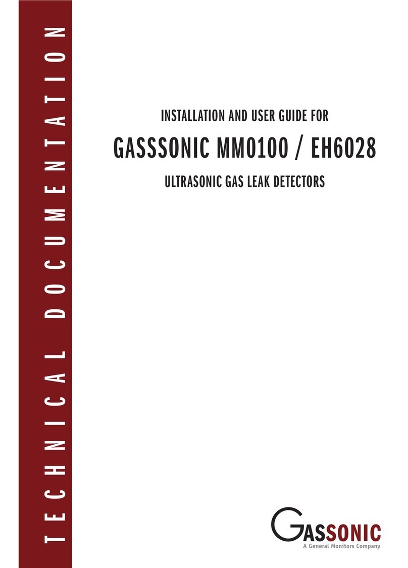 GASSONIC GASSSONIC MM0100 Installation and user guide