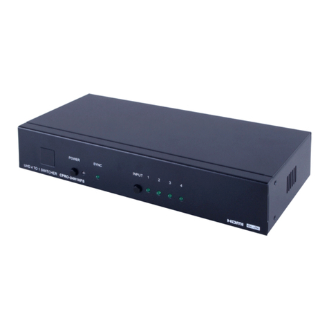 CYP CPRO-U4H1HFS User manual