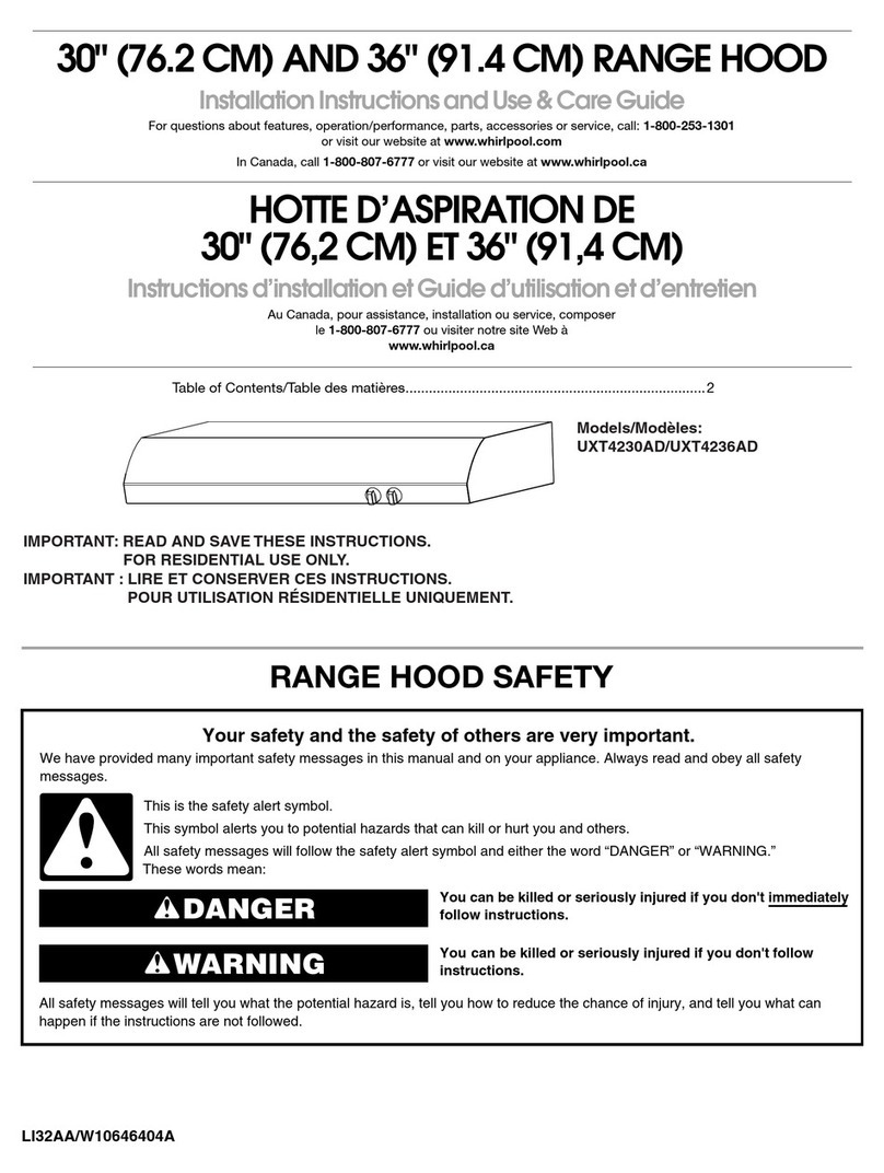 Whirlpool UXT4230AD Product information sheet
