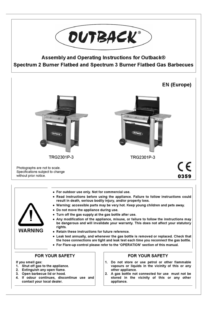 Outback TRG2301P-3 User manual
