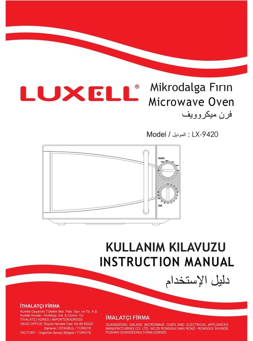 Luxell LX-9420 instruction manual