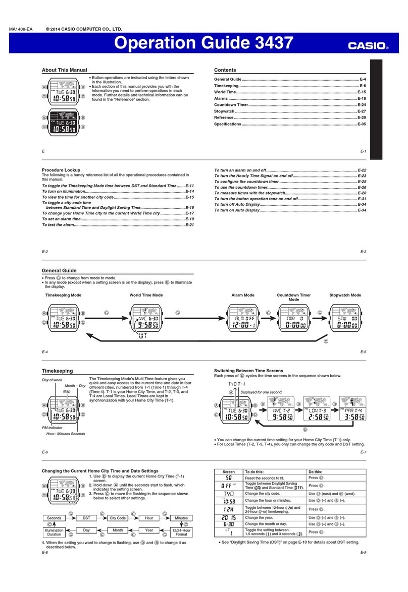 Casio 347 User manual Casio 347 User manual