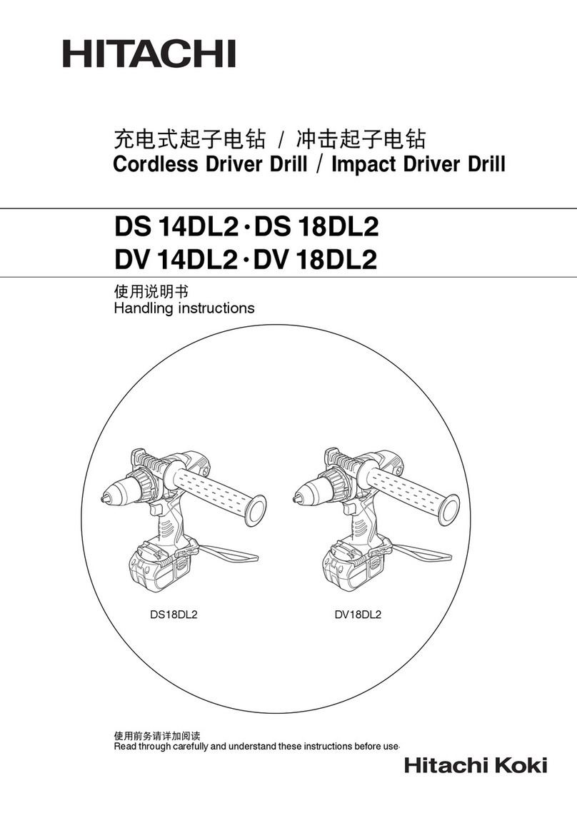 Hitachi DS 14DL2 User manual