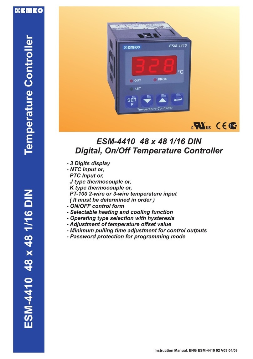 EMKO ESM-4410 instruction manual