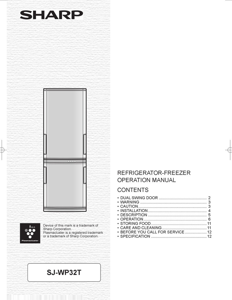 Sharp SJ-WP32T User manual
