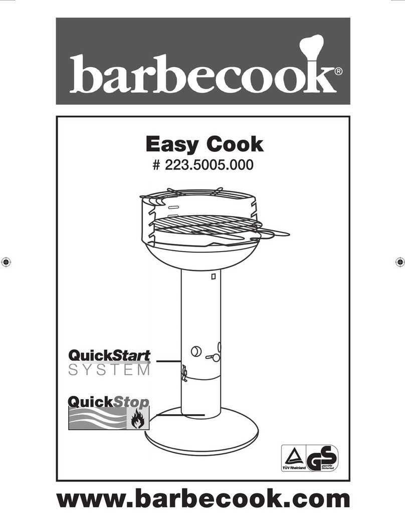 Barbecook 223.5005.000 User manual