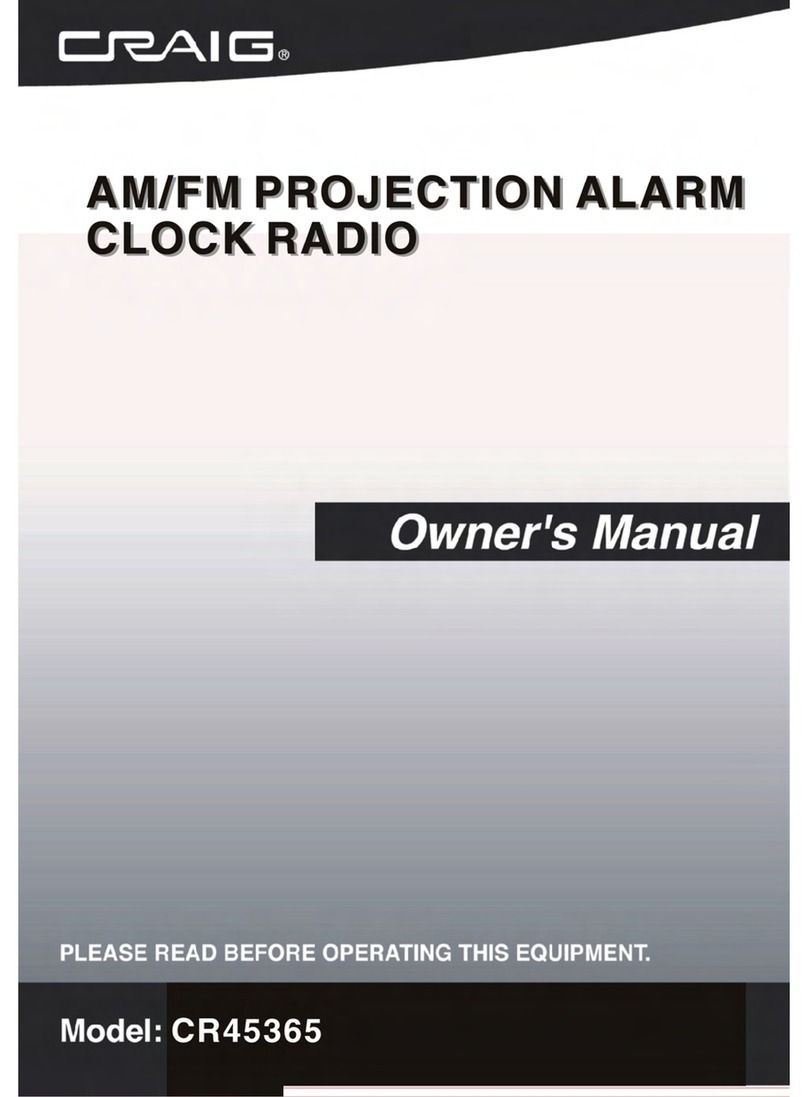 Craig CR45365 User manual