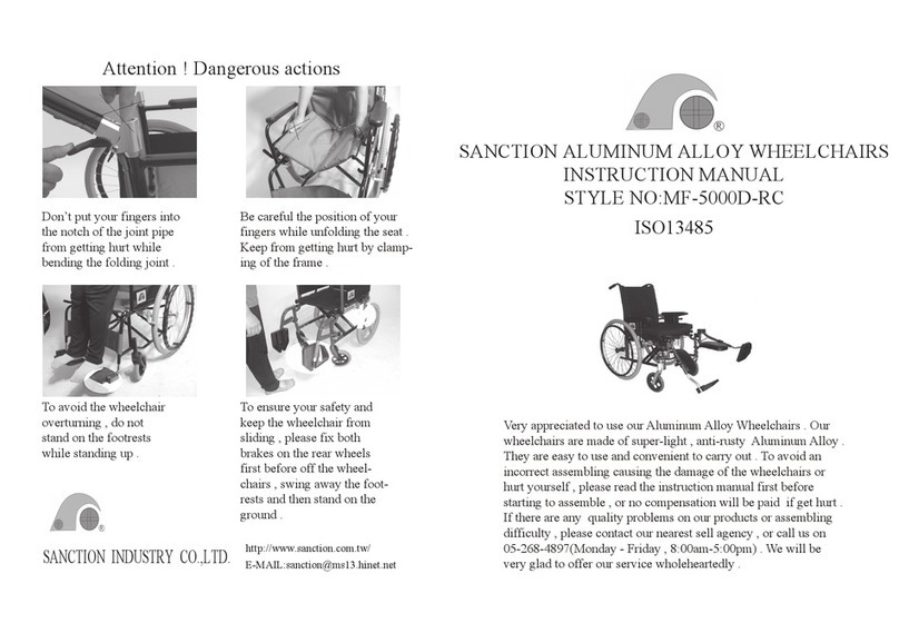 Sanction Industry MF-5000D-RC User manual