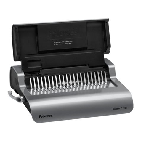 Fellowes Quasar E 500 User manual
