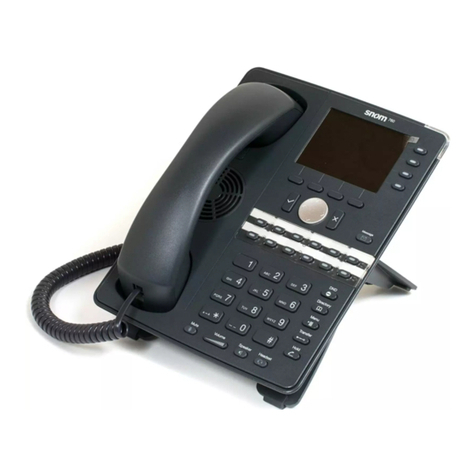 Snom UC edition 760 user manual