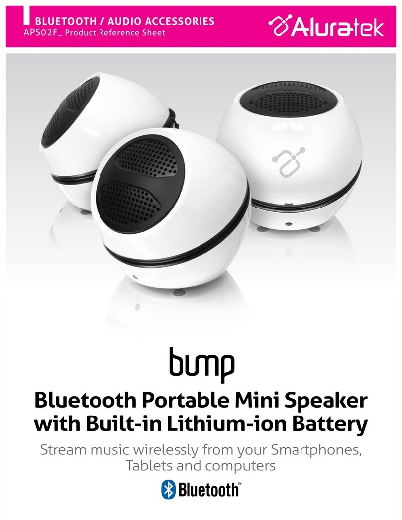 Aluratek APS02F Bumo Product reference sheet