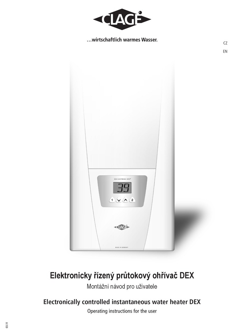 clage DEX Instruction Manual clage DEX Instruction Manual
