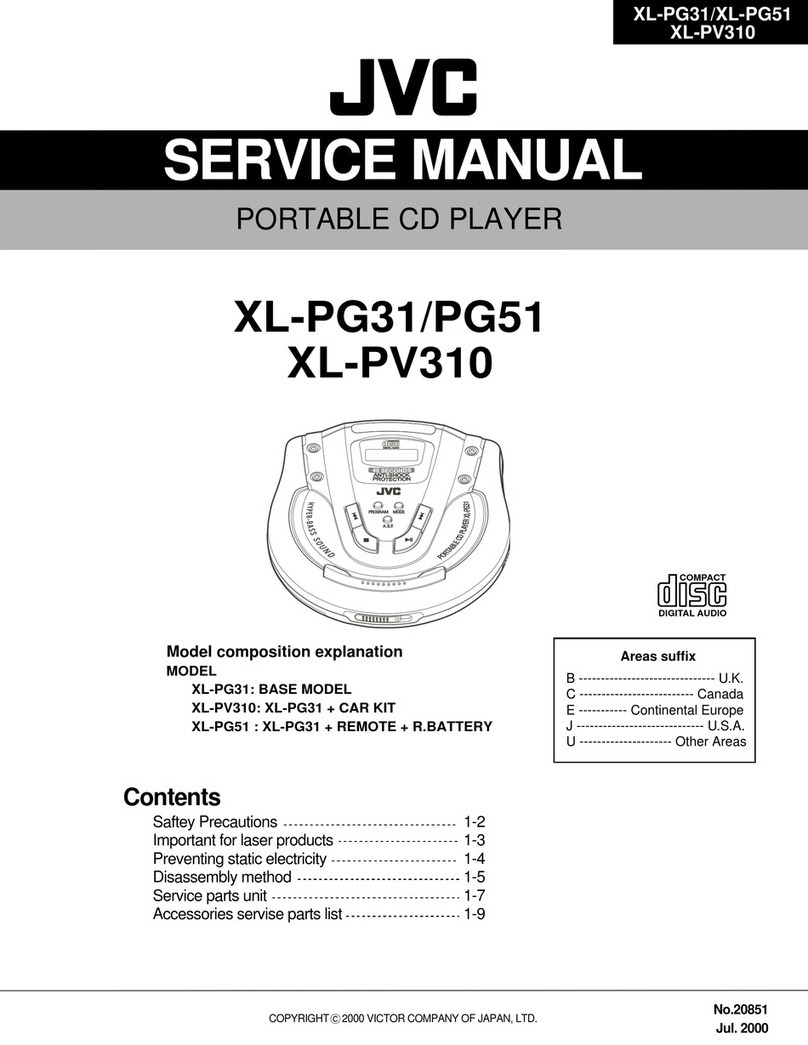 JVC XL-PG31 User manual