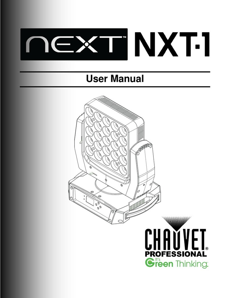 Chauvet next NXT-1 user manual
