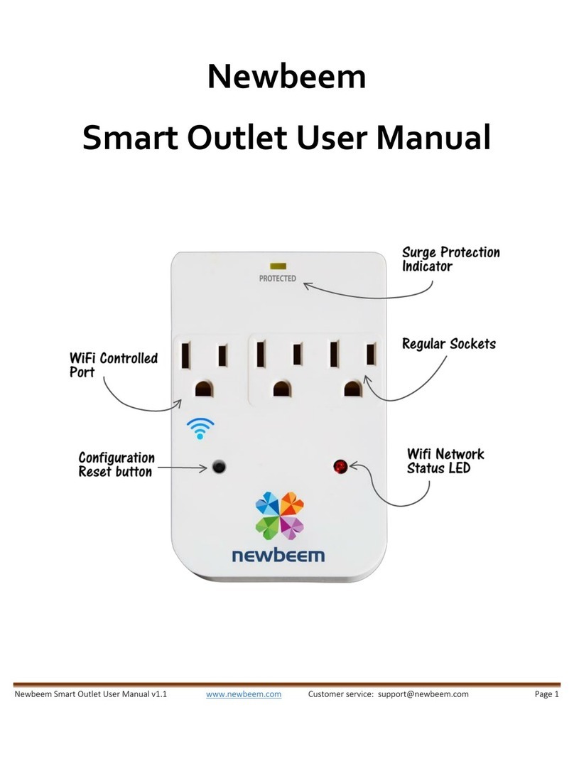 Newbeem Smart Outlet User manual