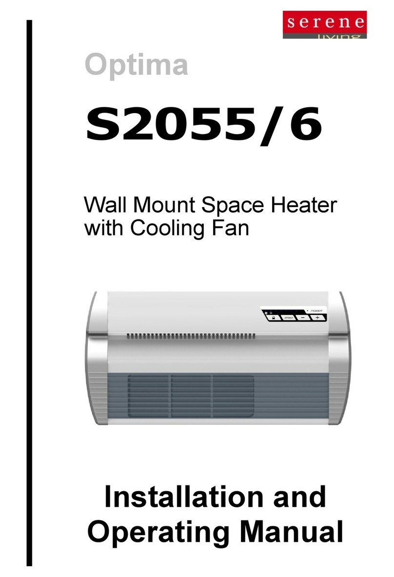 Serene Optima S2055 User manual