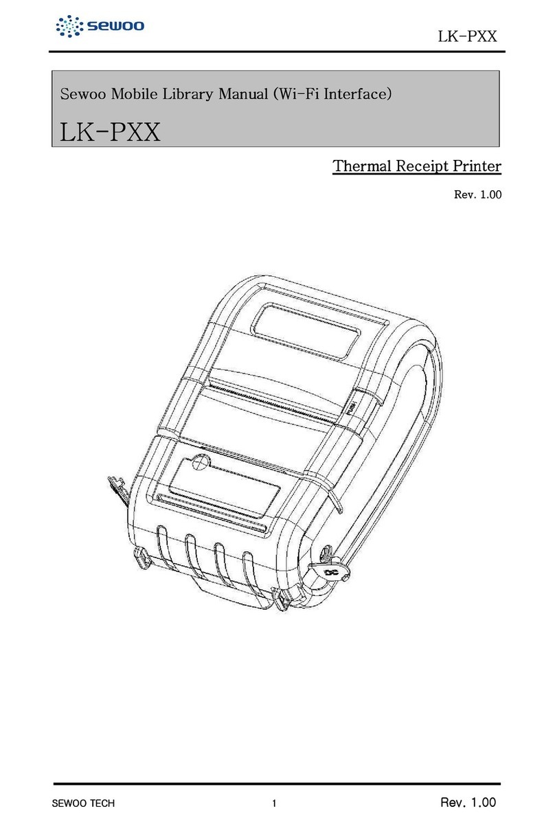 SEWOO LK-PXX User manual