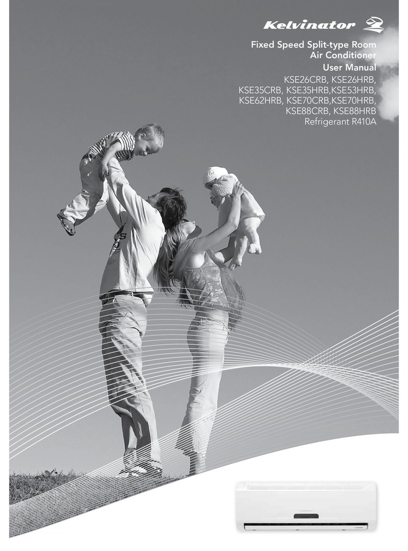 Kelvinator KSE26CRB User manual