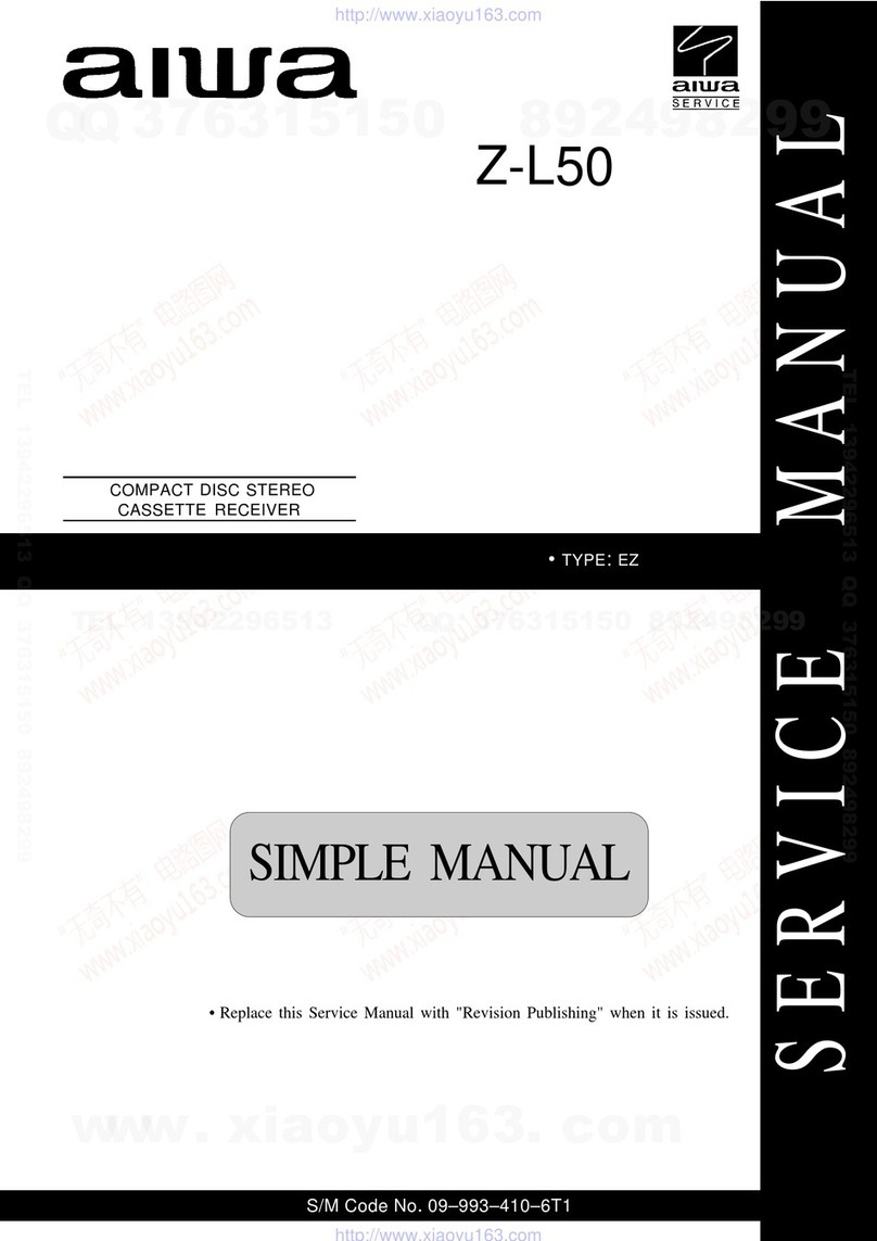 Aiwa Z-L50 User manual