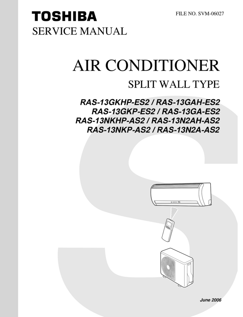 Toshiba RAS-13GKHP-ES2 User manual