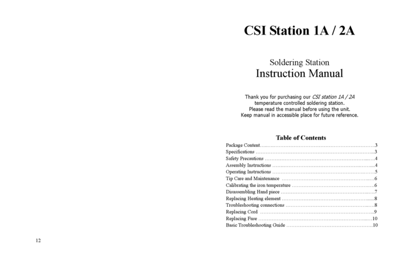 CSI 1A instruction manual