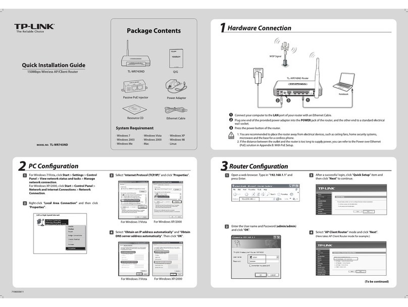 TP-Link TL-WR743ND User manual
