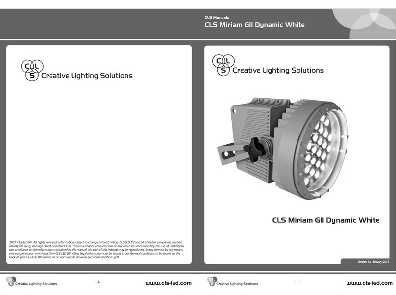 CLS Miriam GII Dynamic White user manual