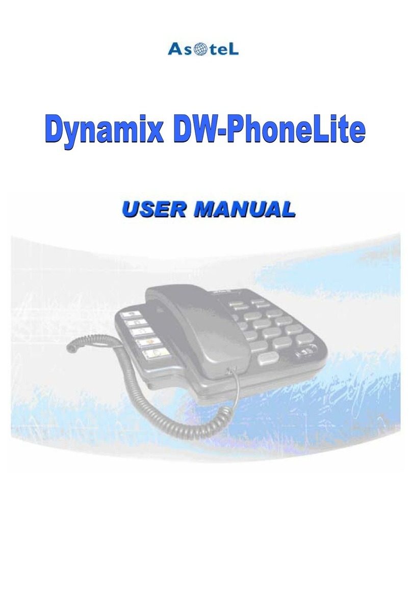 Asotel Dynamix DW-PhoneLite user manual