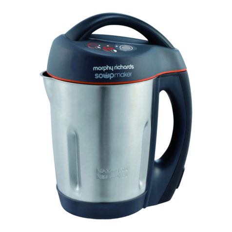 Morphy Richards soupmaker user manual